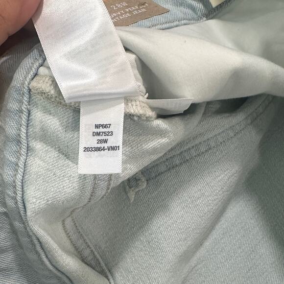 Madewell The Plus Curvy Perfect Vintage Jean NWT size 28 W - Picture 10 of 10